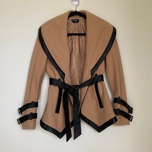 Bebe Wool Coat, Like New